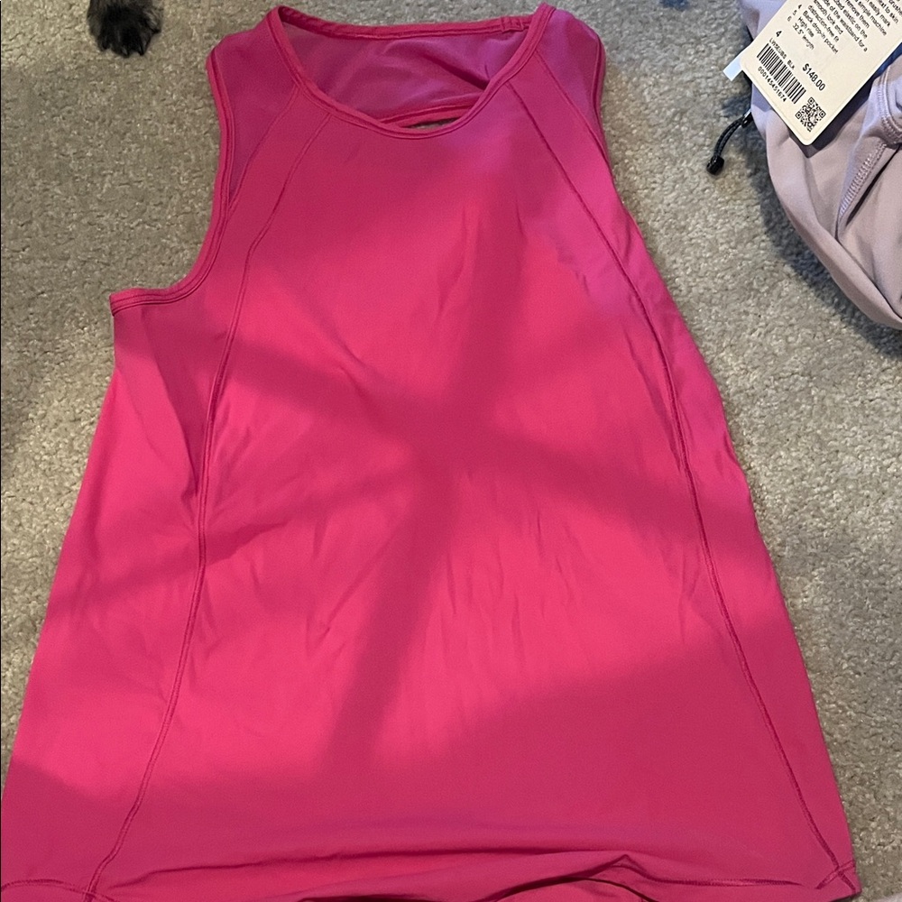 Lululemon Athletica Sonic Pink Tank Top